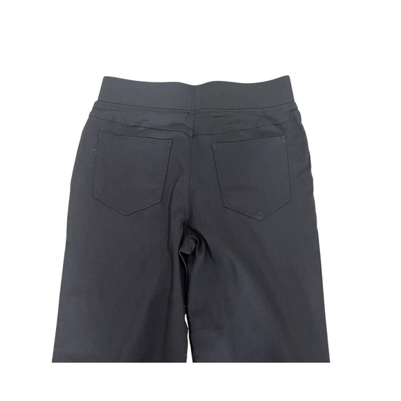 Ease Trousers Women's High Waisted Straight Leg Stretchy GrayPants Size Large - Picture 7 of 12